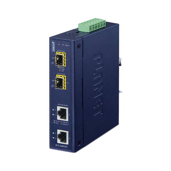 медиа конвертер PLANET IGT-2205AT — для бизнеса и офиса