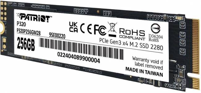 Накопитель SSD Patriot P320P256GM28 — для бизнеса и офиса Накопитель SSD Patriot P320P256GM28 — для бизнеса и офиса