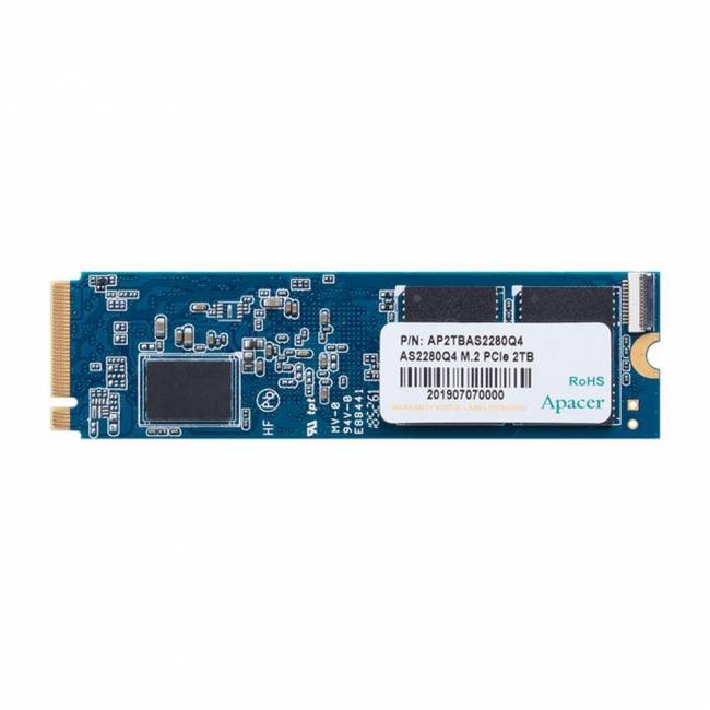 Твердотельный накопитель SSD Apacer AP2TBAS2280Q4U-1 — для бизнеса и офиса Твердотельный накопитель SSD Apacer AP2TBAS2280Q4U-1 — для бизнеса и офиса