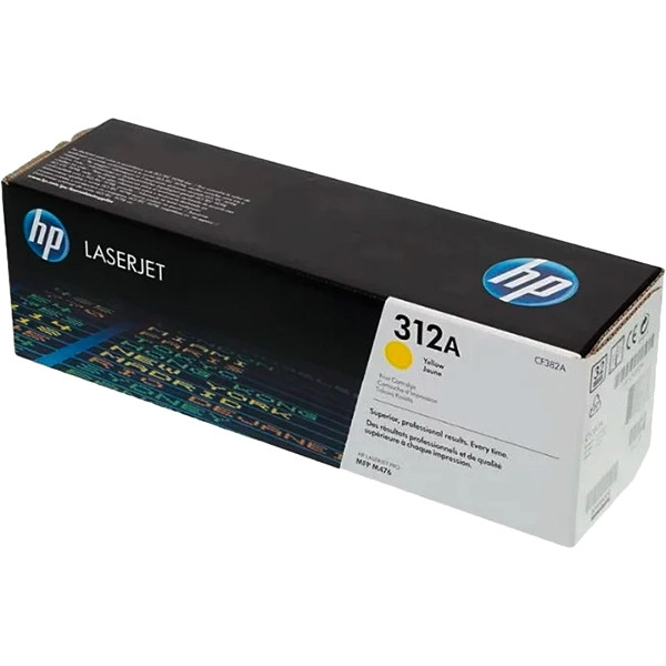 Тонер-картридж HP 312A Yellow Original LaserJet Toner Cartridge (CF382A) — для бизнеса и офиса