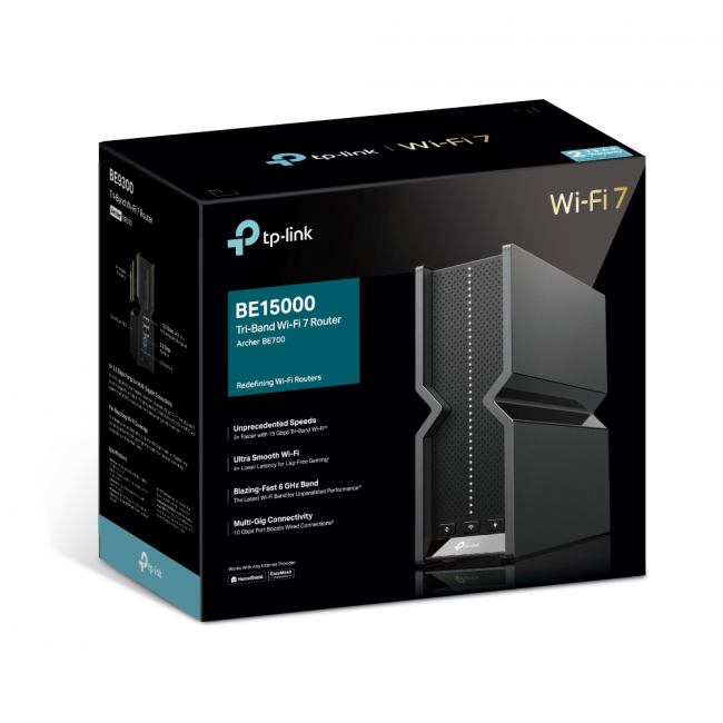 Маршрутизатор TP-Link Archer BE700 — для бизнеса и офиса Маршрутизатор TP-Link Archer BE700 — для бизнеса и офиса