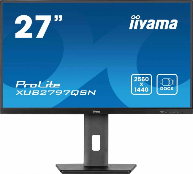 Монитор IIYAMA XUB2797QSN-B2 — для бизнеса и офиса Монитор IIYAMA XUB2797QSN-B2 — для бизнеса и офиса