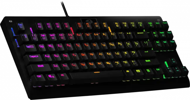 Redragon Механическая клавиатура Dark Avenger 2 RU,RGB подсветка,компактная Defender 70770 — для бизнеса и офиса Redragon Механическая клавиатура Dark Avenger 2 RU,RGB подсветка,компактная Defender 70770 — для бизнеса и офиса