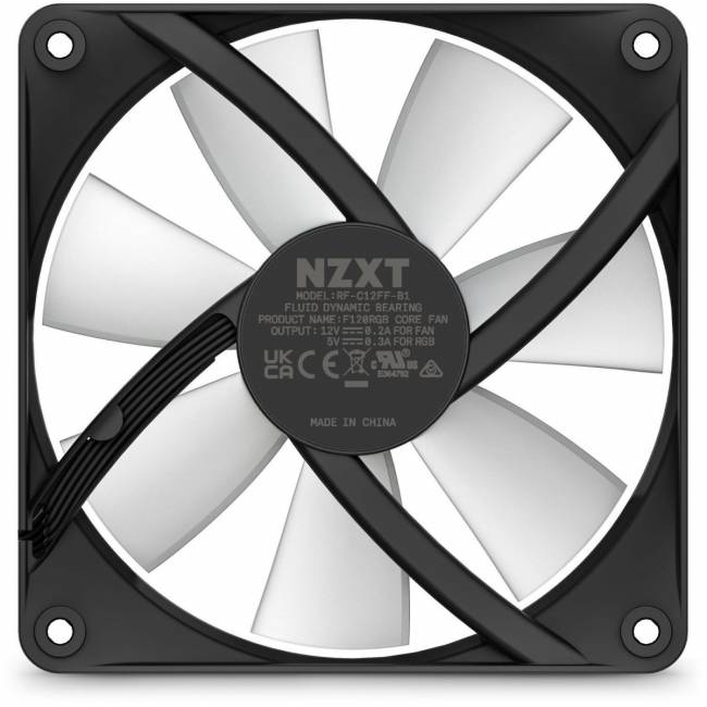 Кулер для корпуса ПК NZXT RF-C12SF-B1 — для бизнеса и офиса Кулер для корпуса ПК NZXT RF-C12SF-B1 — для бизнеса и офиса