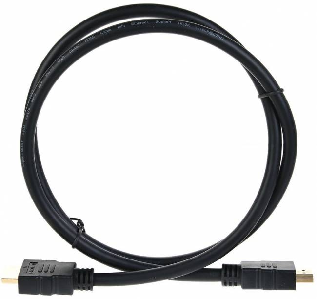 Кабель HDMI 19M/M ver 2.0, 1М  Aopen <ACG711-1M> AOpen HDMI (m) - HDMI (m) 1м — для бизнеса и офиса