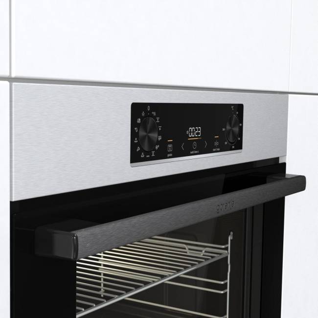 Встраиваемые электрические духовки 60 см GORENJE Gorenje Essential BOSB6737E06X — для бизнеса и офиса Встраиваемые электрические духовки 60 см GORENJE Gorenje Essential BOSB6737E06X — для бизнеса и офиса