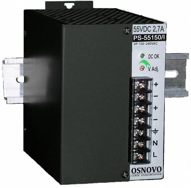 Блок питания OSNOVO PS-55150/I — для бизнеса и офиса Блок питания OSNOVO PS-55150/I — для бизнеса и офиса