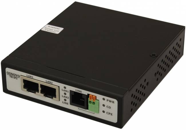 Удлинитель Удлинитель OSNOVO TR-IP2 — для бизнеса и офиса Удлинитель Удлинитель OSNOVO TR-IP2 — для бизнеса и офиса