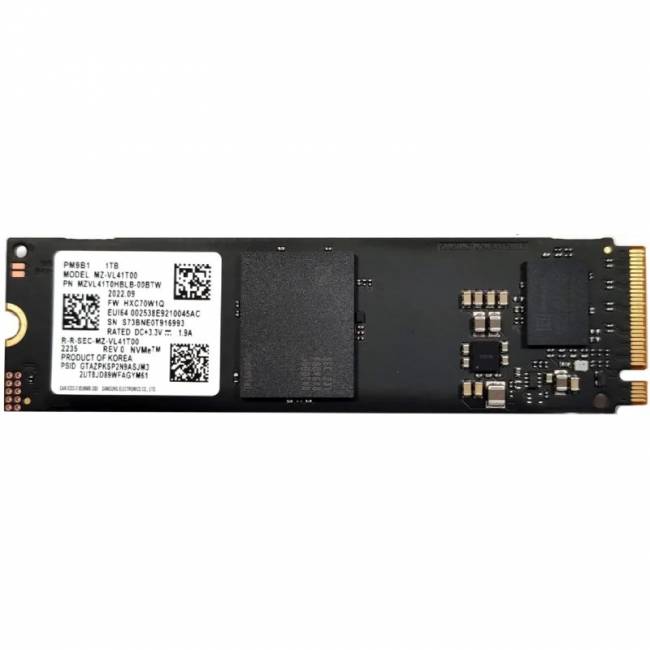 Твердотельный накопитель Samsung MZVL41T0HBLB-00B07 — для бизнеса и офиса Твердотельный накопитель Samsung MZVL41T0HBLB-00B07 — для бизнеса и офиса