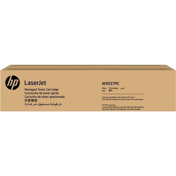 Тонер-картридж HP Black Contract Original LaserJet Toner Cartridge (W9037MC) — для бизнеса и офиса Тонер-картридж HP Black Contract Original LaserJet Toner Cartridge (W9037MC) — для бизнеса и офиса