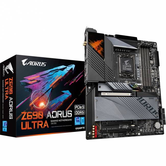 Материнская плата Gigabyte Z690 AORUS ULTRA — для бизнеса и офиса Материнская плата Gigabyte Z690 AORUS ULTRA — для бизнеса и офиса