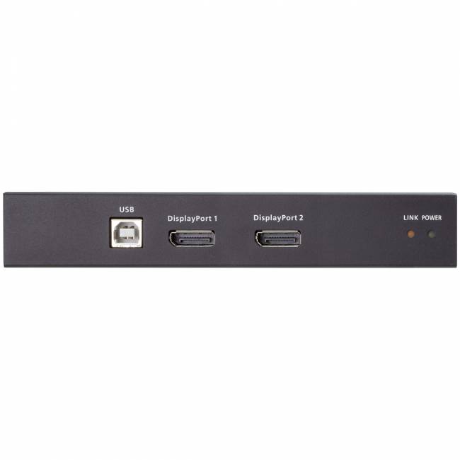USB, Двойдной DisplayPort, КВМ-удлинитель с поддержкой HDBaseT™ 2.0 (4K@100 м)/ATEN ATEN CE924 — для бизнеса и офиса