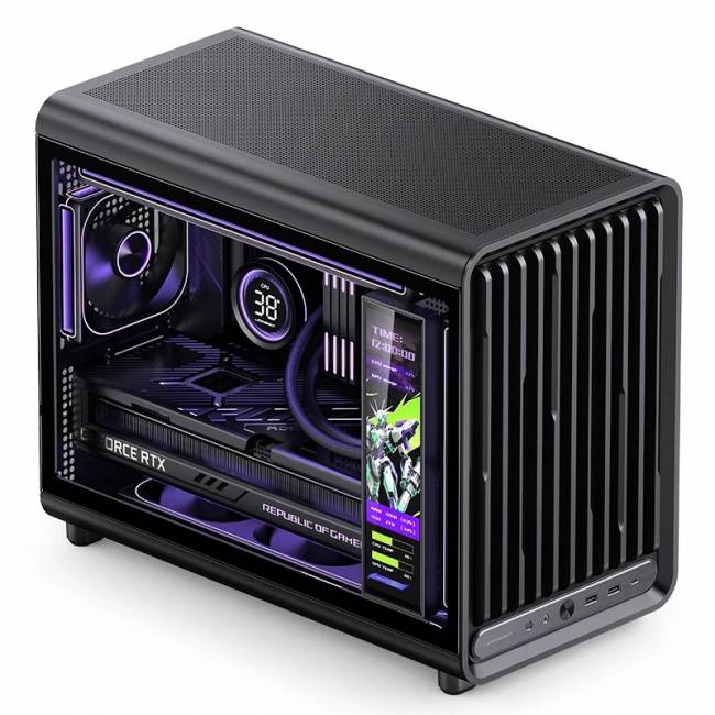 Корпус без блока питания JONSBO D33 Black — для бизнеса и офиса Корпус без блока питания JONSBO D33 Black — для бизнеса и офиса