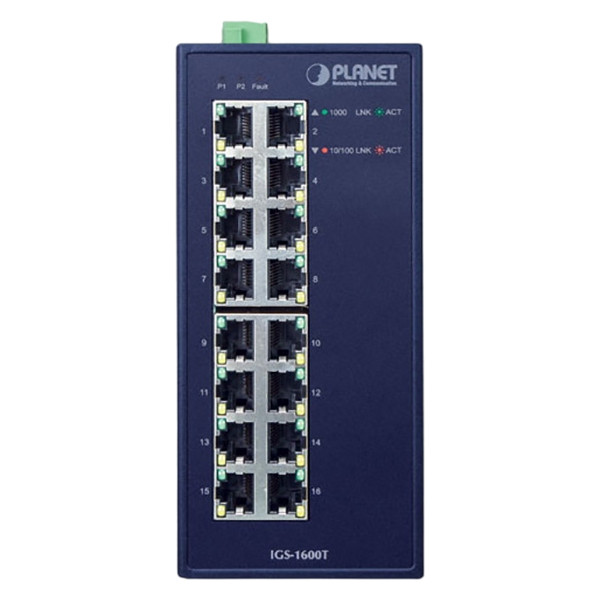 коммутатор PLANET IGS-1600T — для бизнеса и офиса