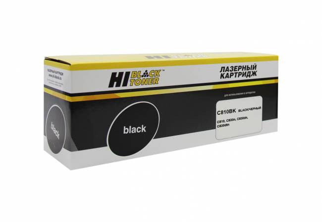 Тонер-картридж Hi-Black (HB-44059120/44059108) для OKI C810/830, Bk, 8K — для бизнеса и офиса Тонер-картридж Hi-Black (HB-44059120/44059108) для OKI C810/830, Bk, 8K — для бизнеса и офиса