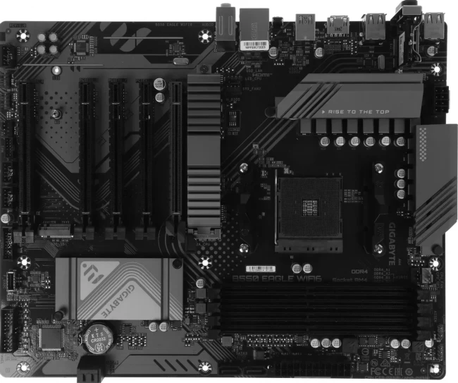 Материнская плата GIGABYTE B550 EAGLE WIFI6 — для бизнеса и офиса Материнская плата GIGABYTE B550 EAGLE WIFI6 — для бизнеса и офиса