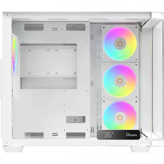 Корпус ПК без блока питания Ocypus Iota-C70-WHD400CD-GL — для бизнеса и офиса