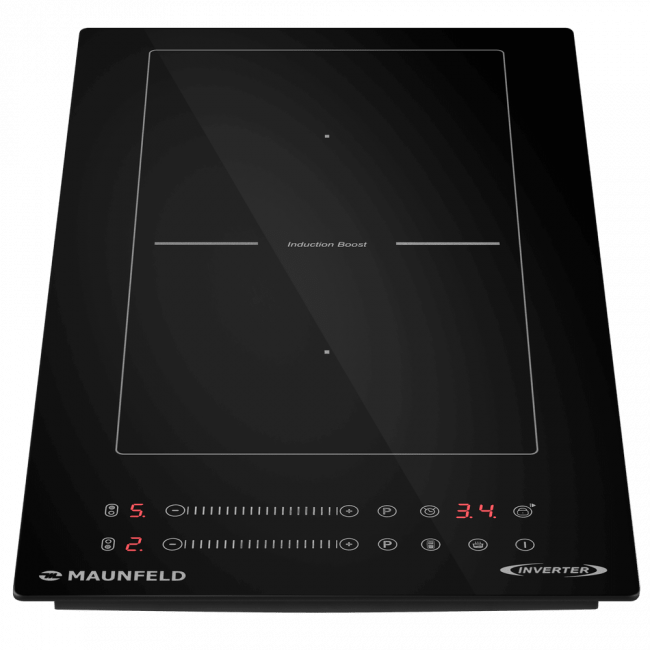 Индукционная варочная панель Maunfeld CVI292S2BBK Inverter — для бизнеса и офиса Индукционная варочная панель Maunfeld CVI292S2BBK Inverter — для бизнеса и офиса