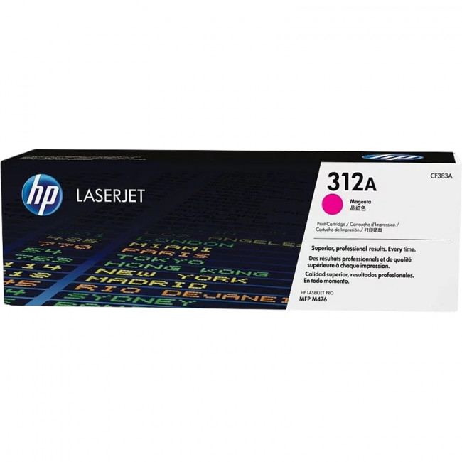 Тонер-картридж HP 312A Magenta Original LaserJet Toner Cartridge (CF383A) — для бизнеса и офиса