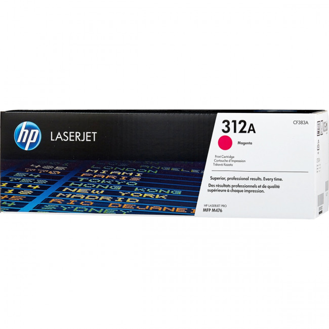 Тонер-картридж HP 312A Magenta Original LaserJet Toner Cartridge (CF383A) — для бизнеса и офиса