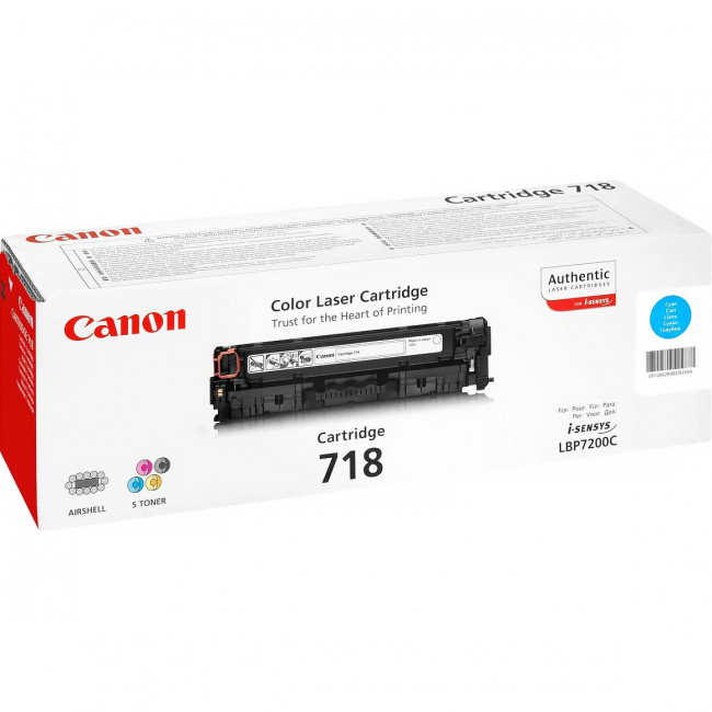 Тонер-картридж CANON 718 (2661B002) — для бизнеса и офиса