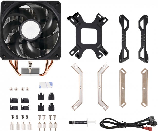 Кулер для процессора Cooler Master Hyper 212 EVO V2 — для бизнеса и офиса Кулер для процессора Cooler Master Hyper 212 EVO V2 — для бизнеса и офиса