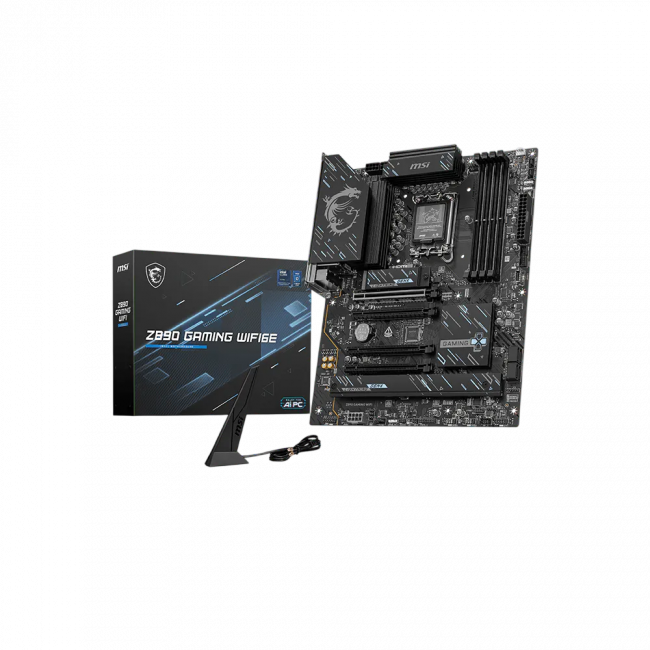 Материнская плата MSI Z890 GAMING WIFI6E — для бизнеса и офиса Материнская плата MSI Z890 GAMING WIFI6E — для бизнеса и офиса