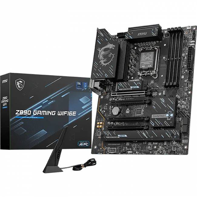 Материнская плата MSI Z890 GAMING WIFI6E — для бизнеса и офиса Материнская плата MSI Z890 GAMING WIFI6E — для бизнеса и офиса
