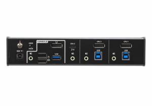 KVM переключатель ATEN CS1953-AT настольный 3-портовый гибридный DisplayPort USB 3.1  без адаптера питания ATEN CS1953-AT