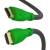 Greenconnect Кабель 1.0m, HDMI версия 2.0 HDR 4:2:2, Ultra HD, 4K 60 fps 60Hz/5K*30Hz, 3D, AUDIO, 18.0 Гбит/с, 28/28 AWG, OD7.3mm, тройной экран, черный, зеленые коннекторы, GCR-HM321-1.0m Greenconnect GCR-HM321-1.0m — для бизнеса и офиса