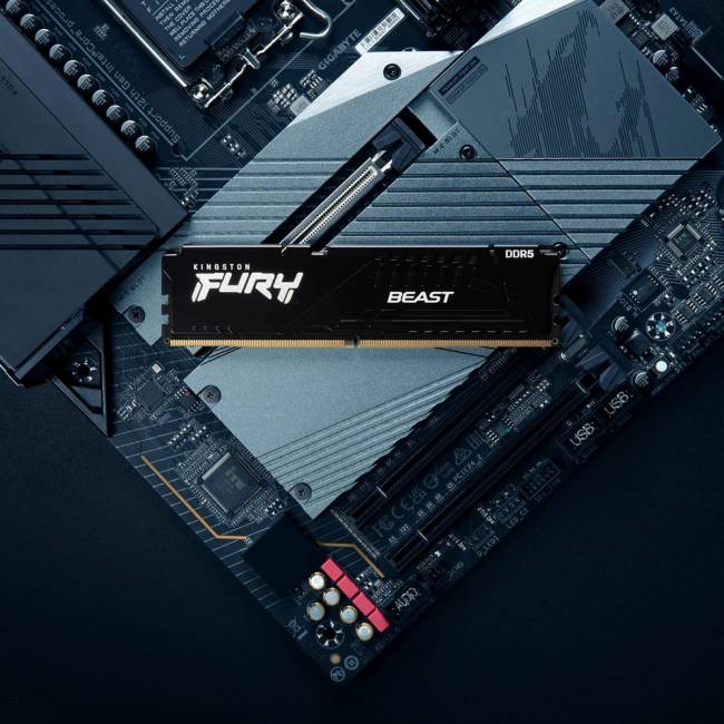 Память оперативная Kingston FURY Beast KF560C30BBE-32 — для бизнеса и офиса Память оперативная Kingston FURY Beast KF560C30BBE-32 — для бизнеса и офиса