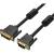 Кабель Vention DVI-I Dual link 24+5M/VGA 15M с ферритовым фильтром - 1.5м. Кабель Vention DVI-I(m)/VGA(m) - 1.5 м (EACBG) — для бизнеса и офиса