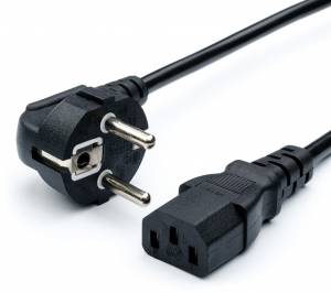 Кабель питания 3 м (0.75 мм, евровилка) ATcom CEE 7/7 - IEC 320 C13 3 м