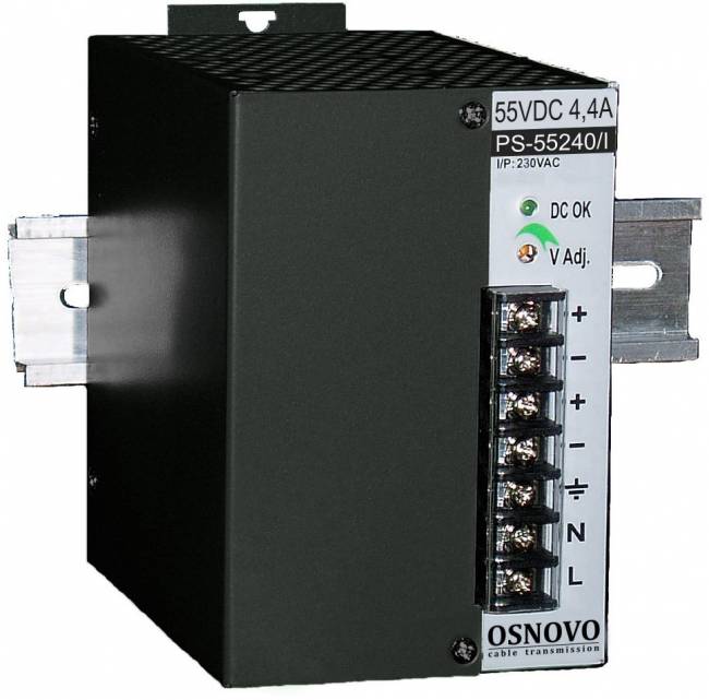 Блок питания OSNOVO PS-55240/I — для бизнеса и офиса Блок питания OSNOVO PS-55240/I — для бизнеса и офиса