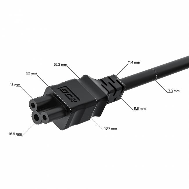 Кабель питания GreenConnect GCR-55922 — для бизнеса и офиса
