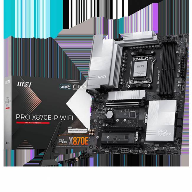 Материнская плата MSI PRO X870E-P WIFI — для бизнеса и офиса Материнская плата MSI PRO X870E-P WIFI — для бизнеса и офиса