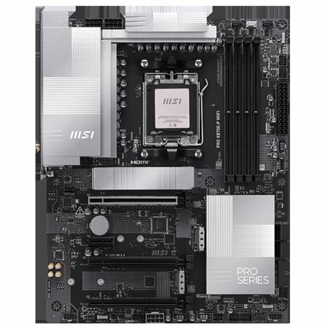 Материнская плата MSI PRO X870E-P WIFI — для бизнеса и офиса Материнская плата MSI PRO X870E-P WIFI — для бизнеса и офиса