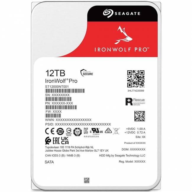 Жесткий диск Seagate ST12000NT001 — для бизнеса и офиса Жесткий диск Seagate ST12000NT001 — для бизнеса и офиса