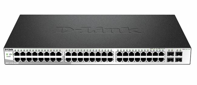 Сетевой коммутатор D-Link DGS-1210-52/ME/A1A — для бизнеса и офиса Сетевой коммутатор D-Link DGS-1210-52/ME/A1A — для бизнеса и офиса