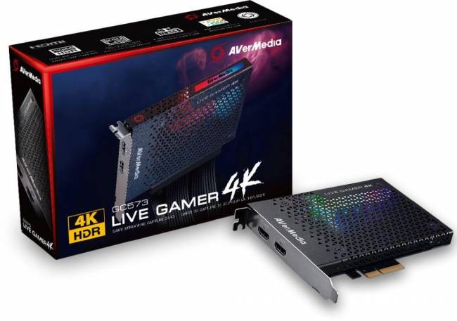 Карта видеозахвата AverMedia LIVE GAMER 4K — для бизнеса и офиса Карта видеозахвата AverMedia LIVE GAMER 4K — для бизнеса и офиса