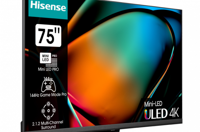 Телевизор Mini LED 75'' Hisense Hisense 75U8KQ — для бизнеса и офиса