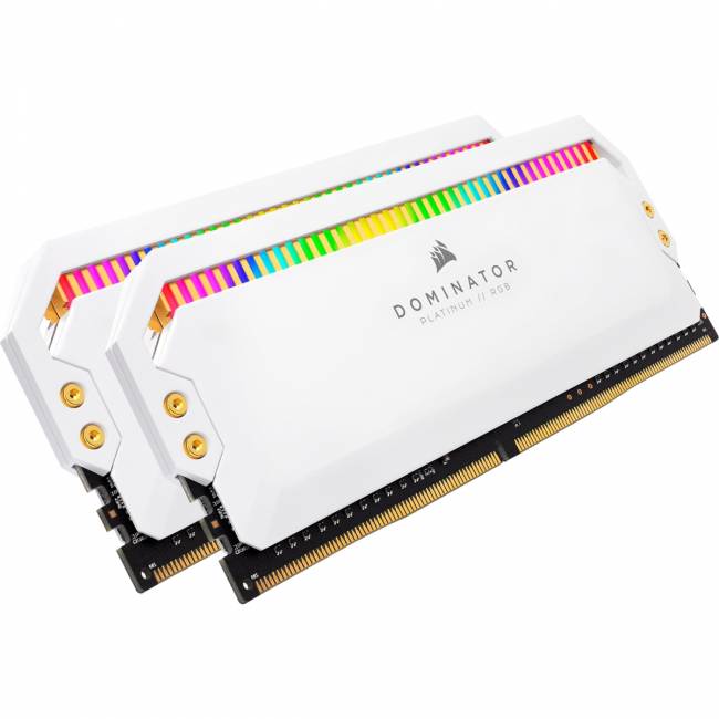 Память оперативная Corsair Dominator Platinum CMT16GX4M2C3600C18W — для бизнеса и офиса Память оперативная Corsair Dominator Platinum CMT16GX4M2C3600C18W — для бизнеса и офиса