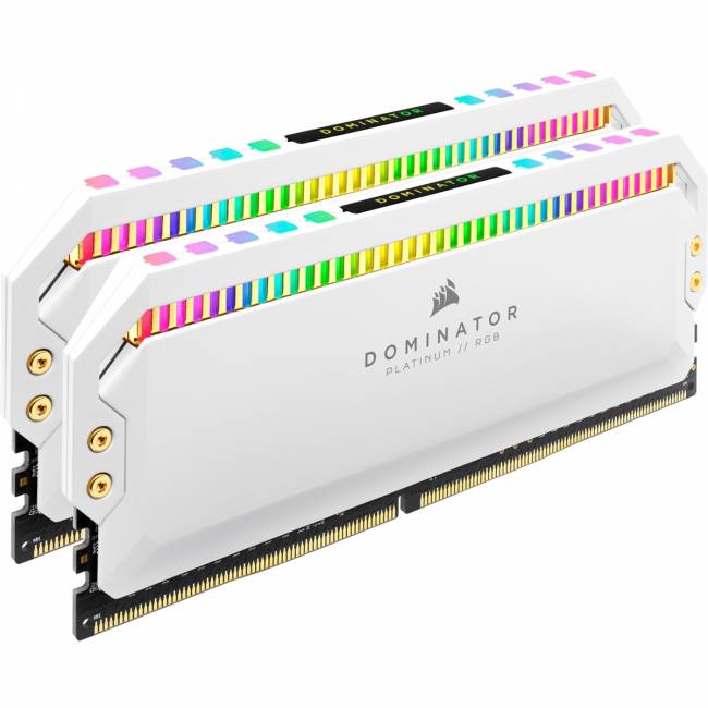 Память оперативная Corsair Dominator Platinum CMT16GX4M2C3600C18W — для бизнеса и офиса Память оперативная Corsair Dominator Platinum CMT16GX4M2C3600C18W — для бизнеса и офиса