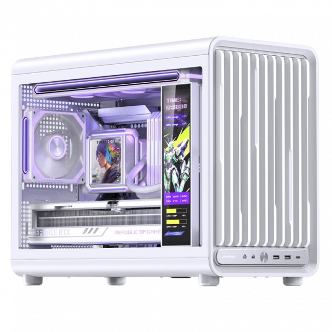 Корпус без блока питания JONSBO D33 White — для бизнеса и офиса Корпус без блока питания JONSBO D33 White — для бизнеса и офиса