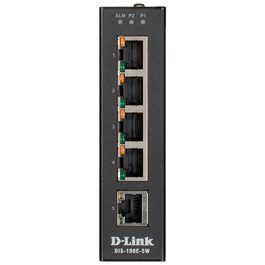 Коммутатор D-Link DIS-100E-5W/A1A — для бизнеса и офиса