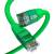 GCR Патч-корд прямой 1.0m LSZH UTP кат.6, зеленый, 24 AWG, литой без фиксатора, ethernet high speed, RJ45, T568B Greenconnect RJ45(m) - RJ45(m) Cat. 6 U/UTP LSZH 1м — для бизнеса и офиса