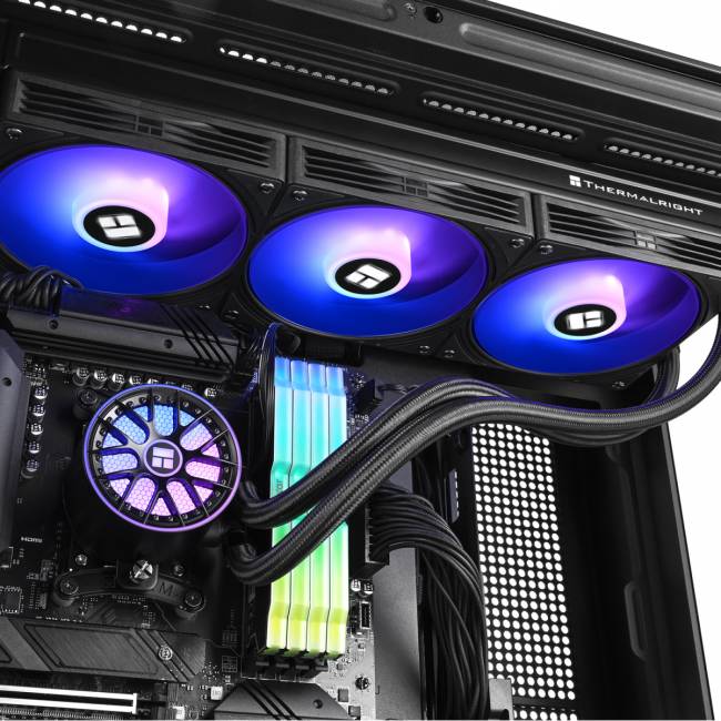 Система жидкостного охлаждения Thermalright Aqua Elite 360 V6 Black — для бизнеса и офиса