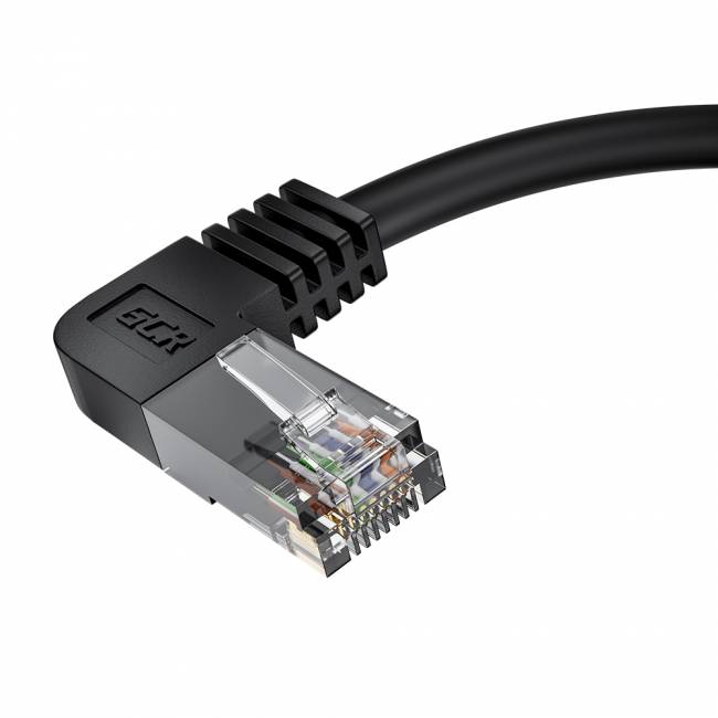 GCR Патч-корд прямой 1.0m UTP кат.5e, черный, левый угол, литой, ethernet high speed, RJ45, T568B, GCR-53127 Greenconnect RJ45(m) - RJ45(m) Cat. 5e 1м чёрный — для бизнеса и офиса GCR Патч-корд прямой 1.0m UTP кат.5e, черный, левый угол, литой, ethernet high speed, RJ45, T568B, GCR-53127 Greenconnect RJ45(m) - RJ45(m) Cat. 5e 1м чёрный — для бизнеса и офиса