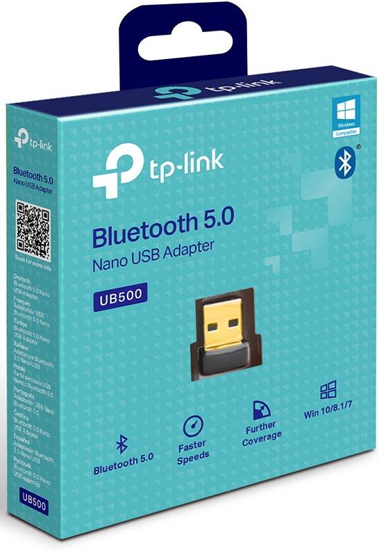 Адаптер Bluetooth TP-Link UB500 — для бизнеса и офиса Адаптер Bluetooth TP-Link UB500 — для бизнеса и офиса