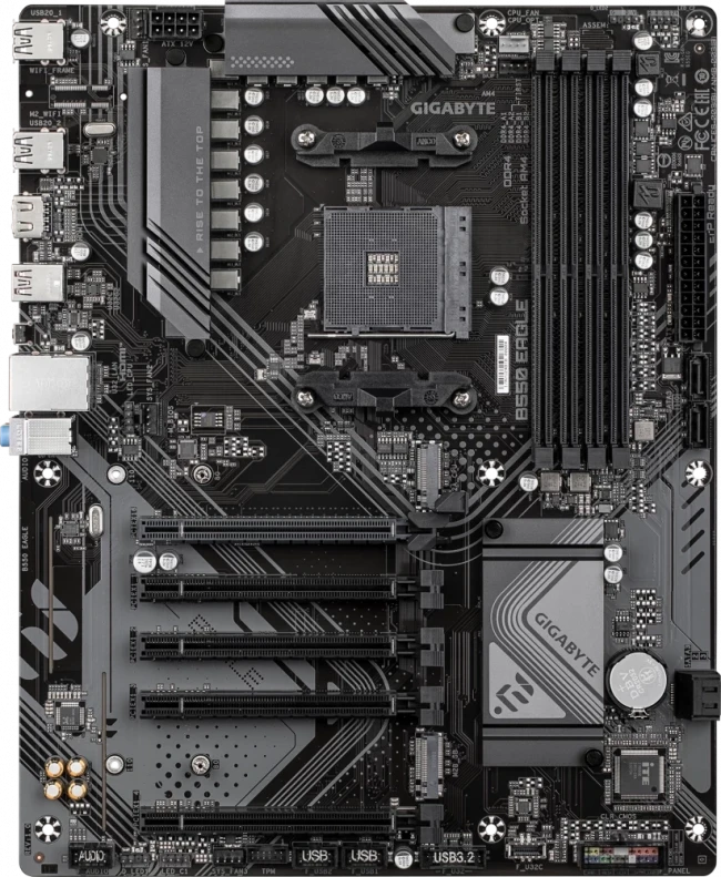 Материнская плата GIGABYTE B550 EAGLE — для бизнеса и офиса